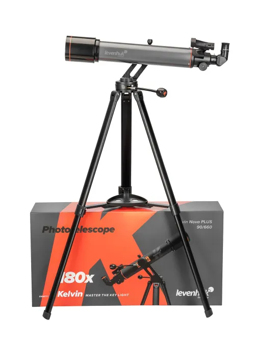gráfico Fototelescopio Levenhuk Kelvin Nova PLUS 90/660,  2