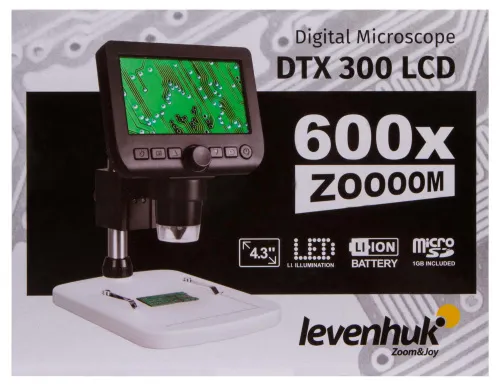fotografía Microscopio digital Levenhuk DTX 300 LCD,  17