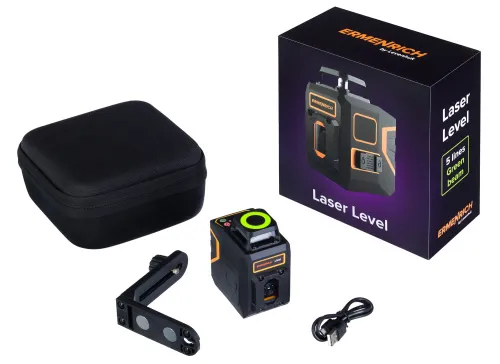 gráfico Nivel láser Ermenrich PLUS LN30,  2