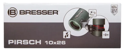 gráfico Prismáticos Bresser Pirsch 10x26,  16