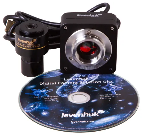 imagen Microscopio trinocular digital Levenhuk D400T,  11