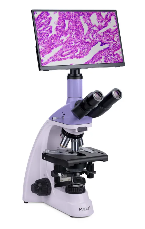 imagen Microscopio biológico digital MAGUS Bio D250TL LCD,  4