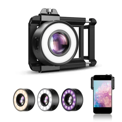 gráfico Microscopio LED para teléfono inteligente Levenhuk Kelvin TMC20,  2