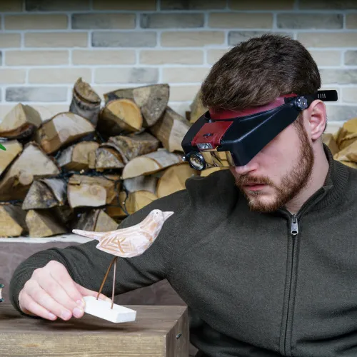 foto Lupa frontal Levenhuk Zeno Vizor H2,  14