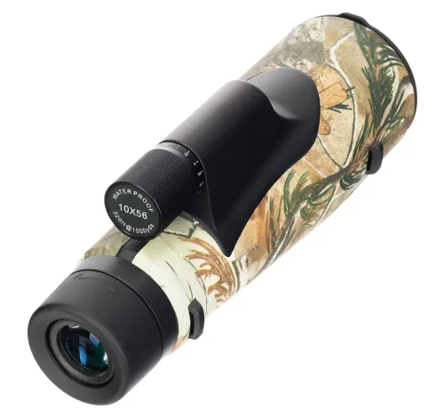 fotografía Monocular Levenhuk Camo 10x56 con retícula,  9