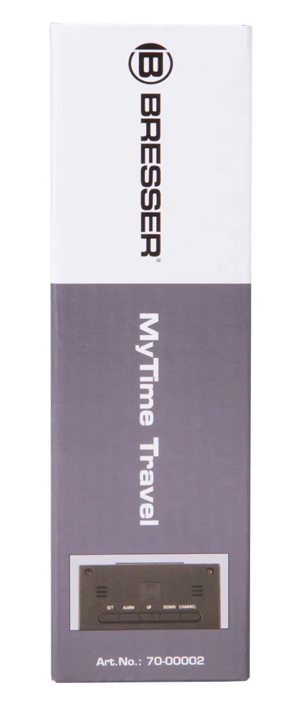 gráfico Estación meteorológica Bresser MyTime Travel con despertador,  14