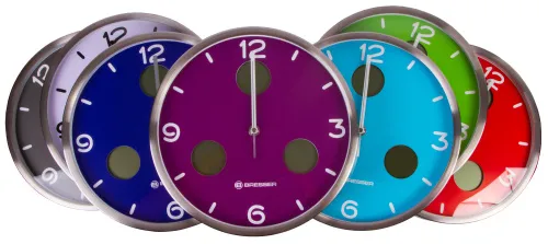 foto Reloj de pared Termo/Higro Bresser Bresser Optus MyTime Bresser MyTime io NX 30 cm, blanco,  11