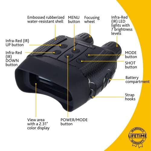 gráfico Prismáticos digitales de visión nocturna Levenhuk Halo 13X,  13