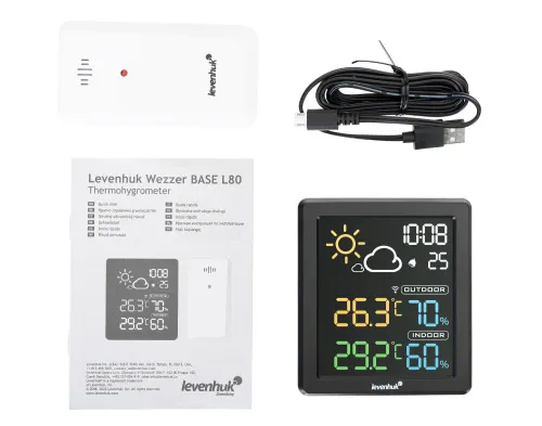 fotografía Termohigrómetro Levenhuk Wezzer BASE L80,  3