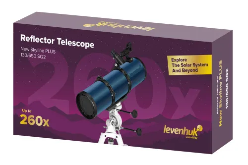imagen Telescopio Levenhuk New Skyline PLUS 130/650 SQ2,  2