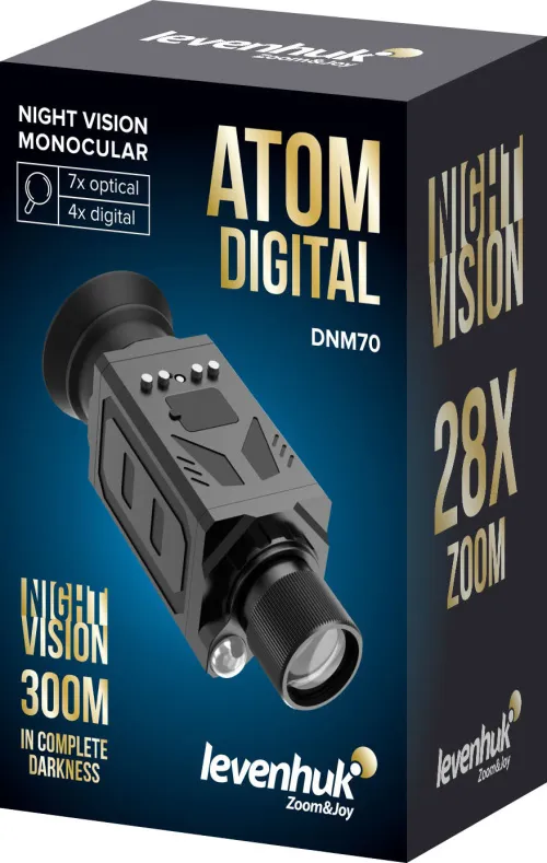 imagen Monocular de visión nocturna Levenhuk Atom Digital DNM70,  9