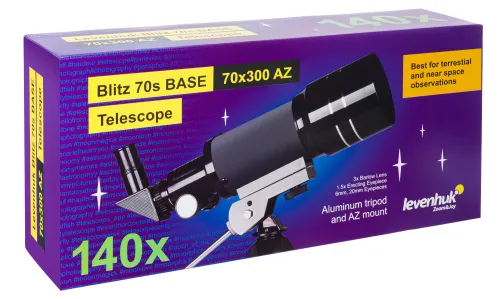 foto Telescopio Levenhuk Blitz 70s BASE,  10