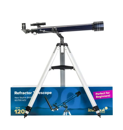 foto Telescopio Levenhuk New Skyline BASE 60/700 AZ2,  2