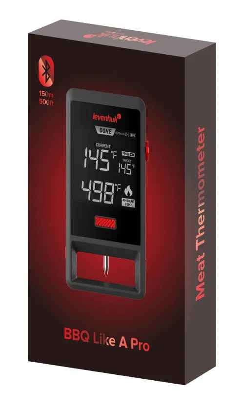 imagen Termómetro para carne Levenhuk Wezzer Grill BT30,  2