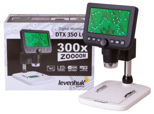 gráfico Microscopio digital Levenhuk DTX 350 LCD,  16