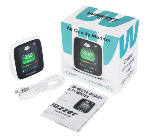 gráfico Medidor de la calidad del aire Levenhuk Wezzer Air MC20,  2