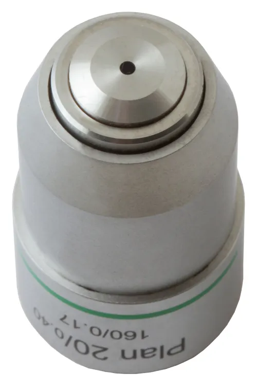 imagen Objetivo plano acromático Levenhuk MED 20x,  4