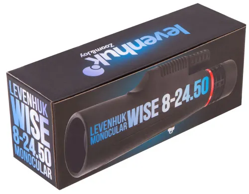 fotografía Monocular Levenhuk Wise 8–24x50,  9