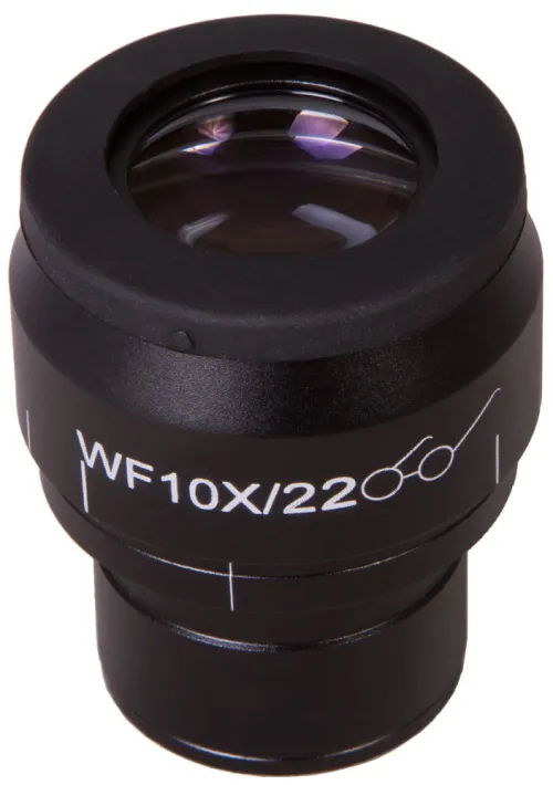imagen Ocular Levenhuk MED WF10x/22 con retícula, cuadrícula y ajuste de dioptrías,  2