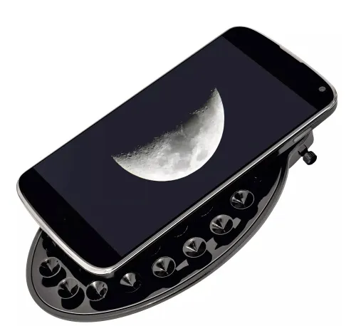 fotografía Telescopio Bresser NANO AR-80/640 AZ,  5