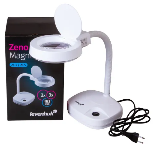 fotografía Lupa Levenhuk Zeno Lamp ZL3 LUM,  2