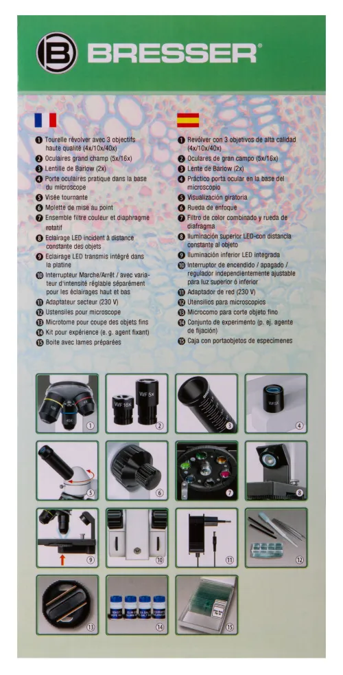 foto Microscopio Bresser BioDiscover 20–1280x,  16