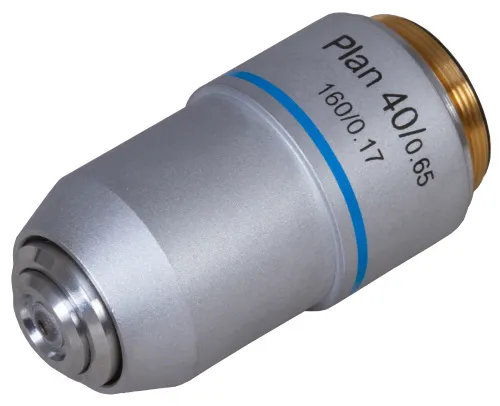 foto Objetivo plano acromático Levenhuk MED 40x,  2