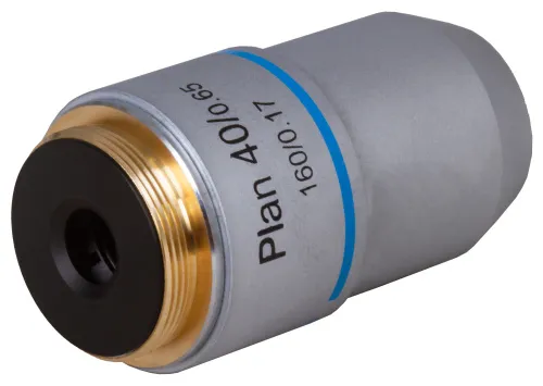 foto Objetivo plano acromático Levenhuk MED 40x,  3