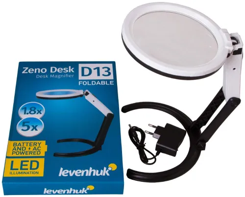 imagen Lupa Levenhuk Zeno Desk D13,  3