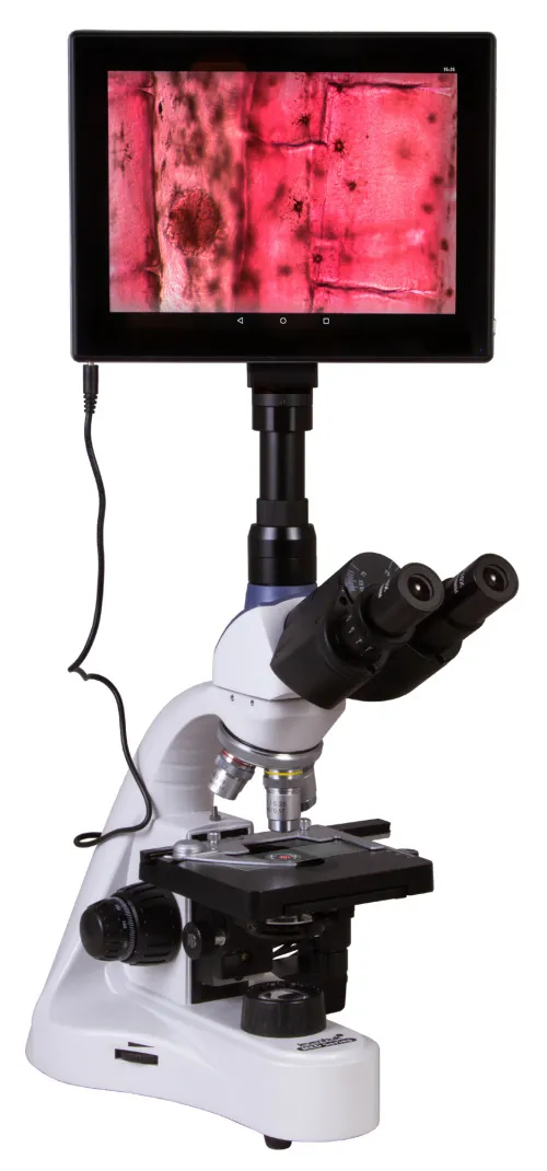 imagen Microscopio trinocular digital Levenhuk MED D10T LCD,  5