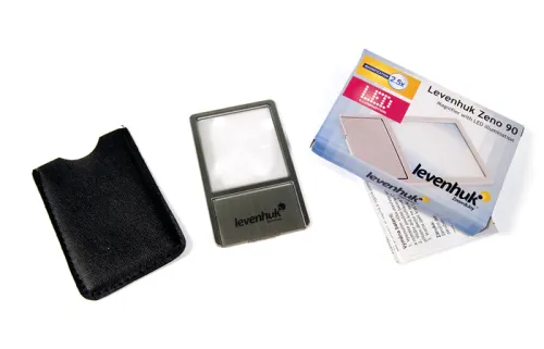 fotografía Lente de Fresnel Levenhuk Zeno 90, 2,5x, 48/45 mm, Metal,  5