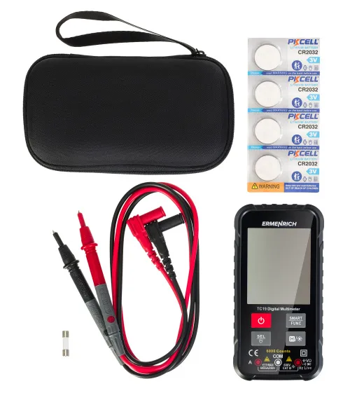 imagen Multímetro digital Ermenrich Zing TC19,  8