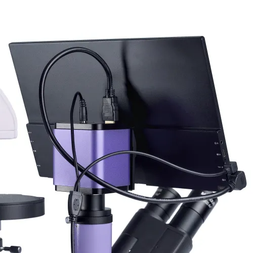 foto  Microscopio biológico invertido digital MAGUS Bio VD350 LCD,  21