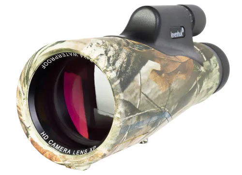 fotografía Monocular Levenhuk Camo 10x56 con retícula,  11