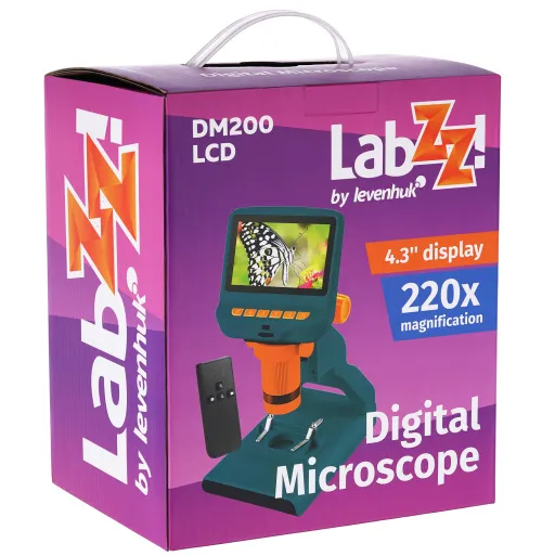 foto Microscopio digital Levenhuk LabZZ DM200 LCD,  14