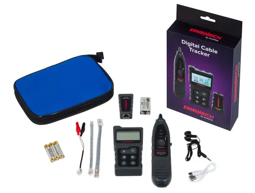 gráfico Rastreador digital de cables Ermenrich NetGeeks NP40,  2