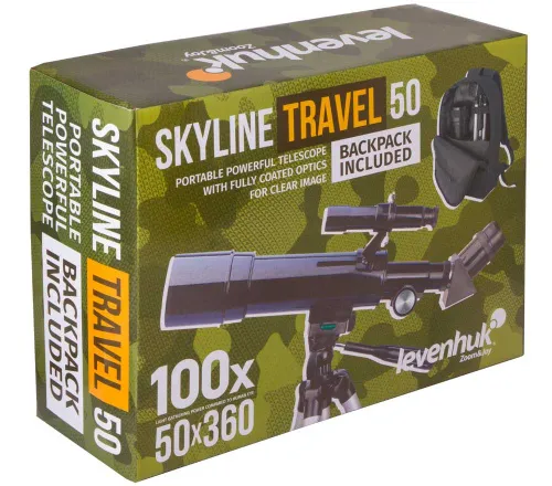 fotografía Telescopio Levenhuk Skyline Travel 50,  15