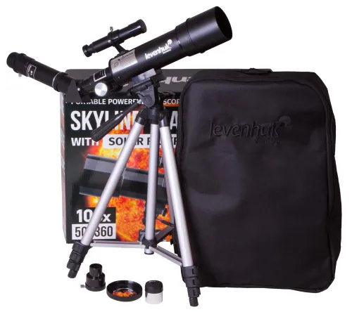 gráfico Telescopio Levenhuk Skyline Travel Sun 50,  2
