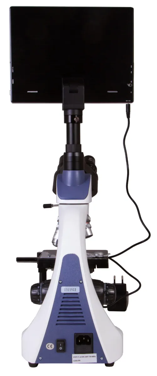 imagen Microscopio trinocular digital Levenhuk MED D10T LCD,  8