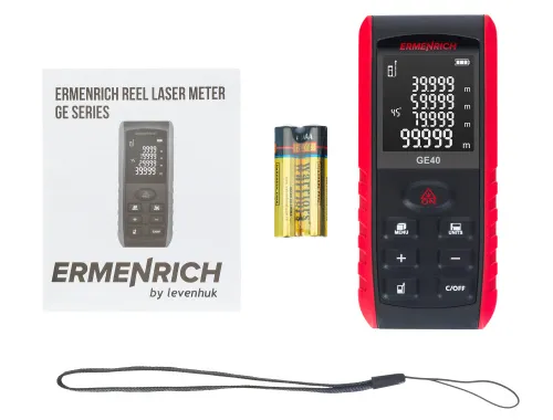 gráfico Medidor láser Ermenrich Reel PRO GE40,  2