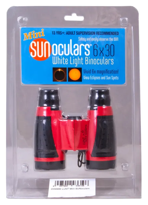 imagen Prismáticos solares LUNT Mini SUNoculars 6x30,  3