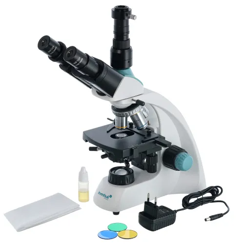 imagen Microscopio trinocular digital Levenhuk D400T,  2