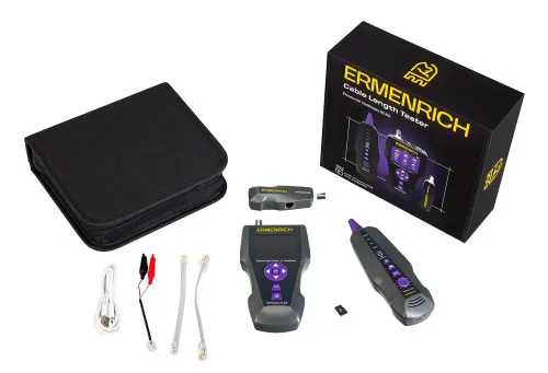 imagen Comprobador de longitud de cables Ermenrich NetGeeks NL80,  2