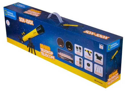 foto Telescopio Bresser National Geographic 50/600 AZ con Montura,  11
