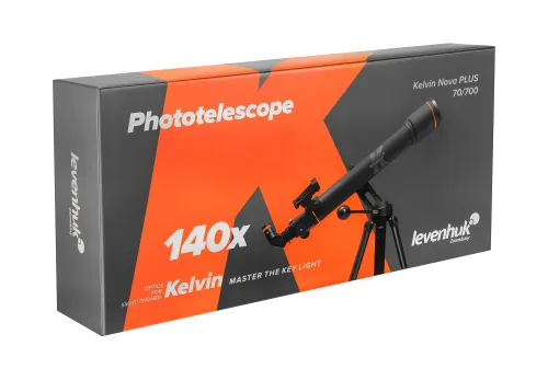 fotografía Fototelescopio Levenhuk Kelvin Nova PLUS 70/700,  17