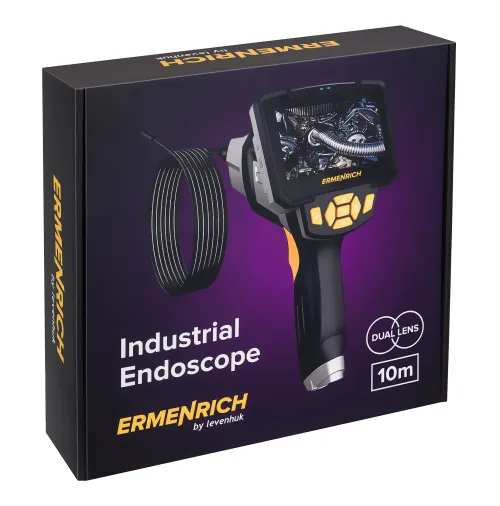 fotografía Endoscopio industrial Ermenrich Seek VE70, negro,  12