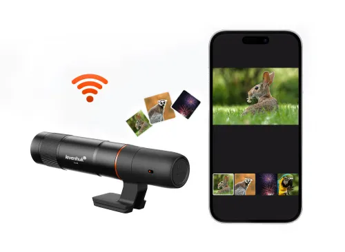 fotografía Teleocular Wi-Fi Levenhuk Kelvin TLC60,  2