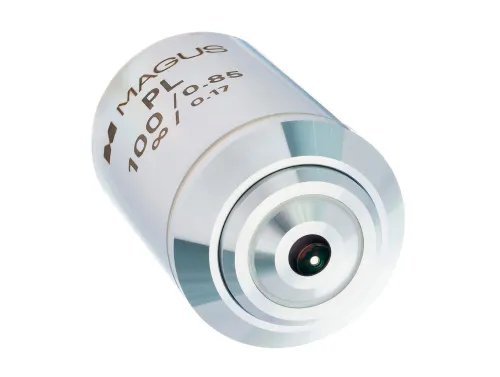 gráfico Objetivo MAGUS SF100 DRY 100х/0,80 Plan Pol ∞/0,17,  3