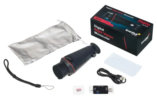 gráfico Monocular digital de visión nocturna Levenhuk Halo 20X PLUS,  2