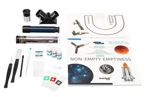 imagen Kit Levenhuk Discovery Scope 2 con libro,  3